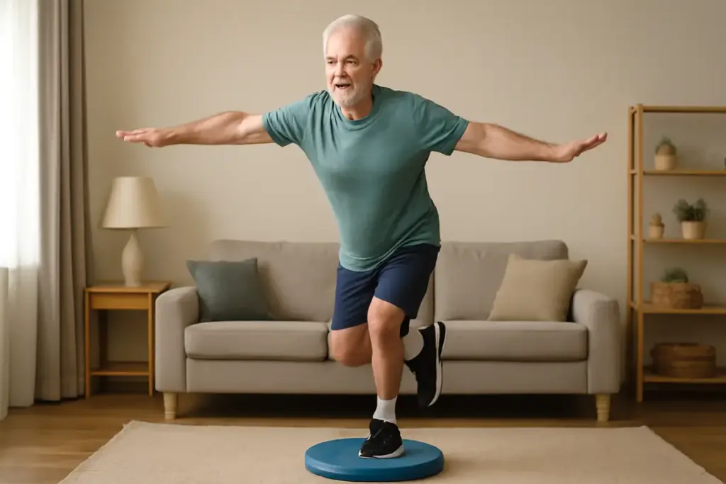 Come migliorare equilibrio e stabilità dopo i 65 anni? L’esercizio divertente che pochi fanno
