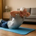 Ginnastica in casa per over 70: la routine semplice che mantiene la schiena forte