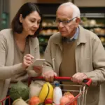 Come organizzare la spesa per l’alimentazione degli anziani? Consigli pratici che evitano errori nei carrelli