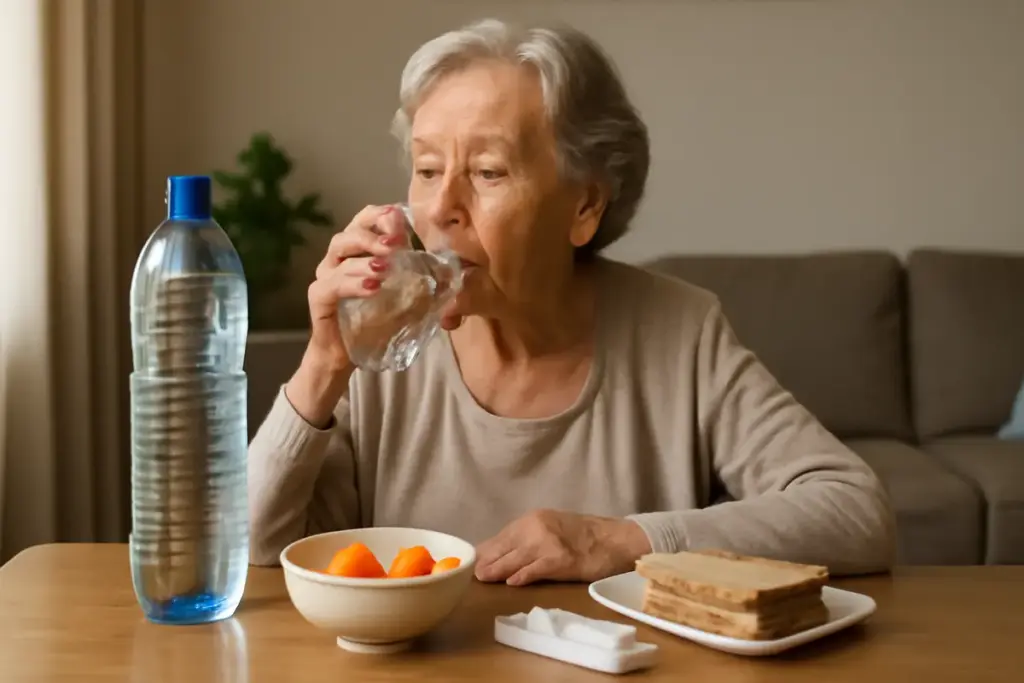 Come prevenire la disidratazione negli anziani? Soluzioni semplici che spesso si trascurano